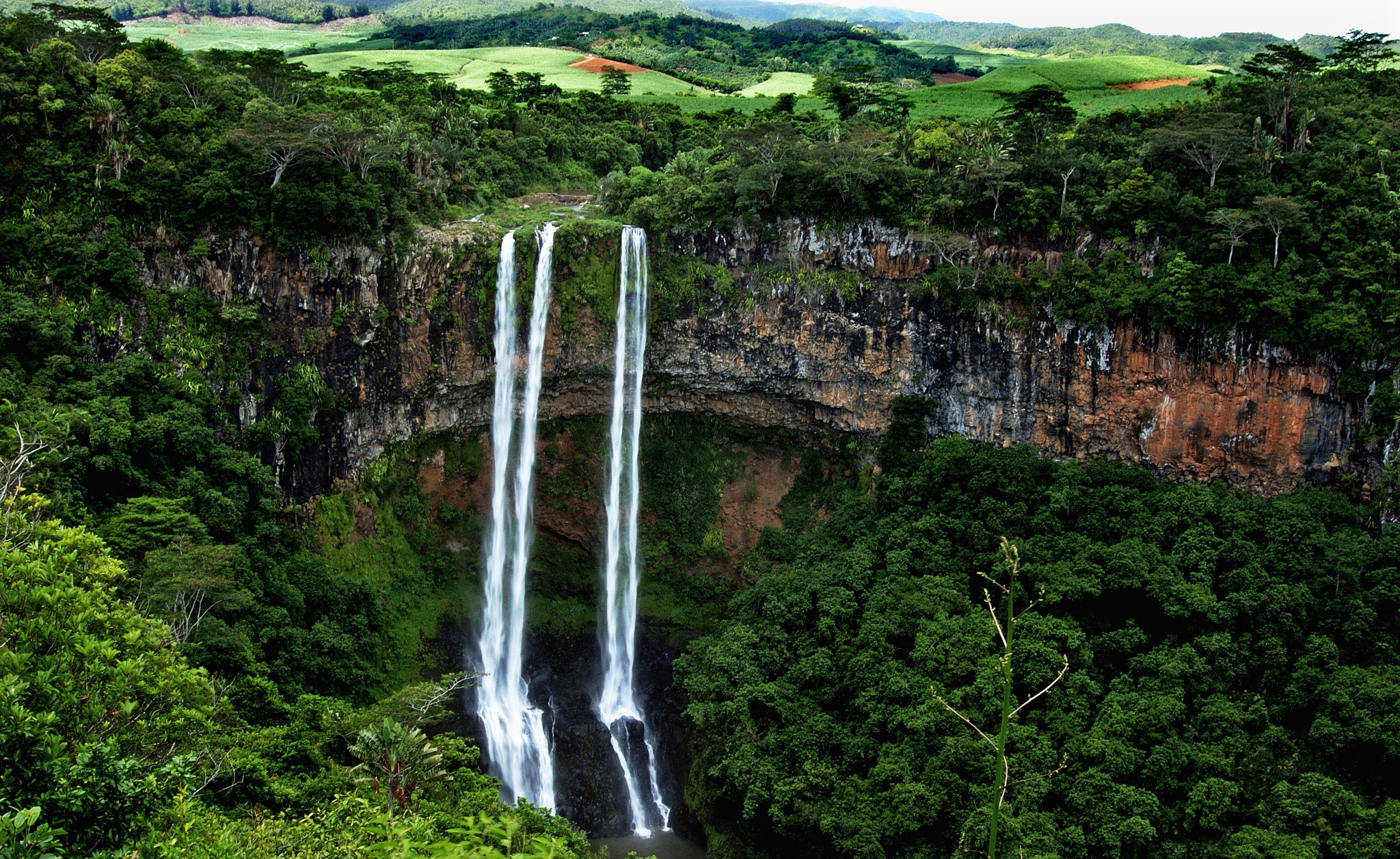 Водопад Шамарель Маврикий
