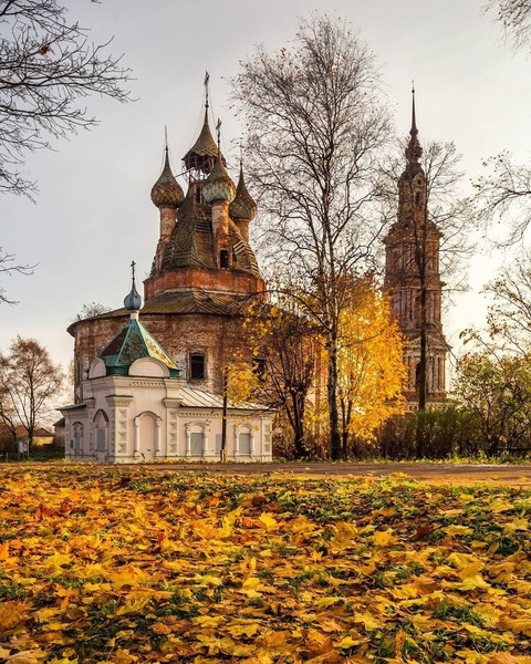 Церковь Казанской иконы Божией Матери, с. Курба, Ярославская область