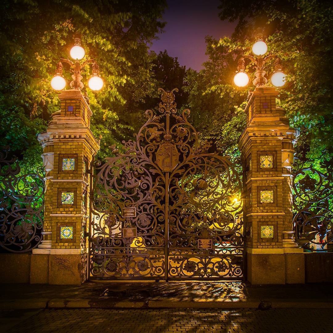 Ворота Михайловского сада СПБ