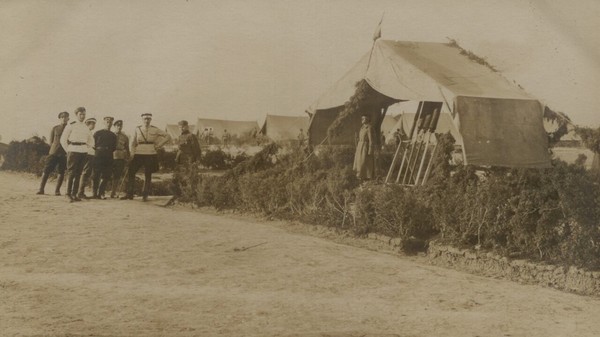 Чины Дроздовского полка в Галлиполи. 1921 год.