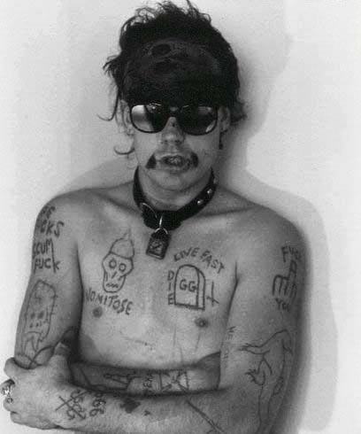 gg allin голый